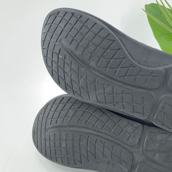 Oofos Men's OOlala Sandal Size 11 Recovery Sport Slide Thong Black - Picture 12 of 14